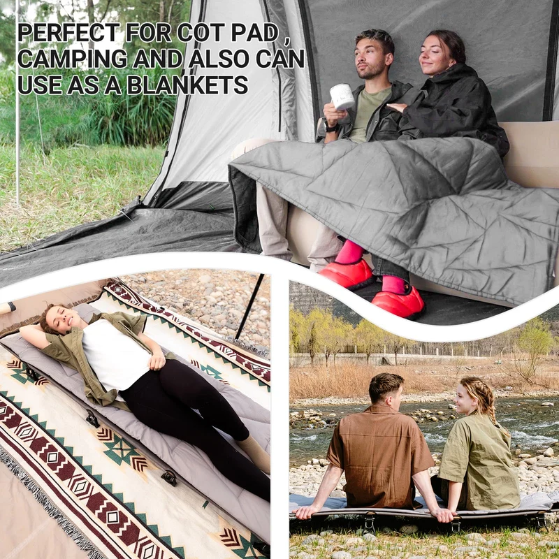 CAMP PAD 350 Quilted Camping Cot Pad