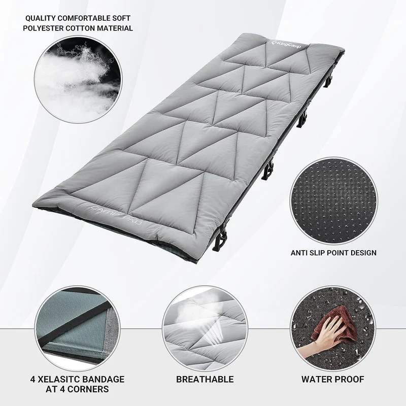 Extra Thick Camping Sleeping Cot Cotton Mat