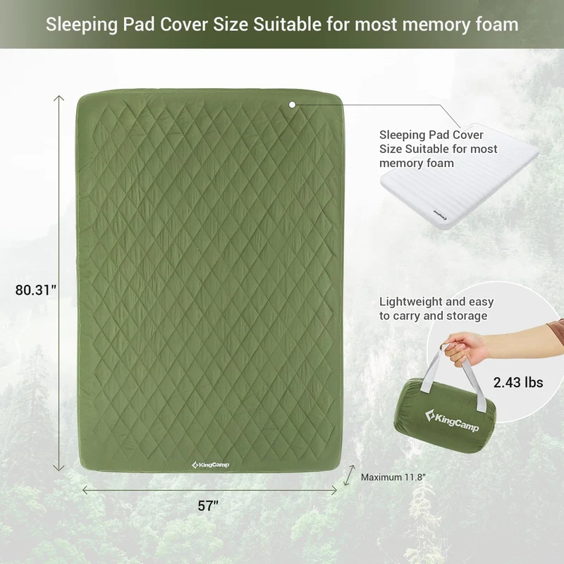 Two-Person Cotton Mattress Cover 2.2