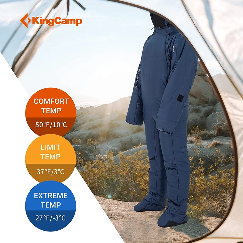 Ultralight All Season Wearable Sleeping Bag