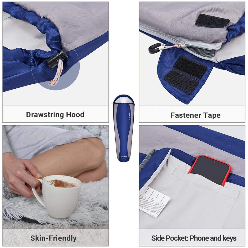 Mummy Ultralight Backpacking Sleeping Bags