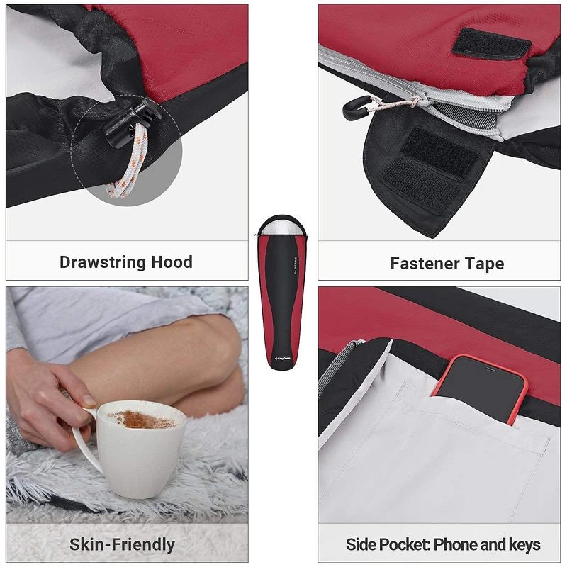 Mummy Ultralight Backpacking Sleeping Bags