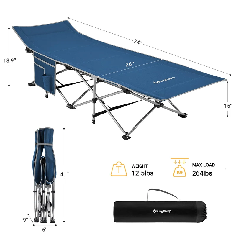 Oversized Heavy Duty Camping Cot