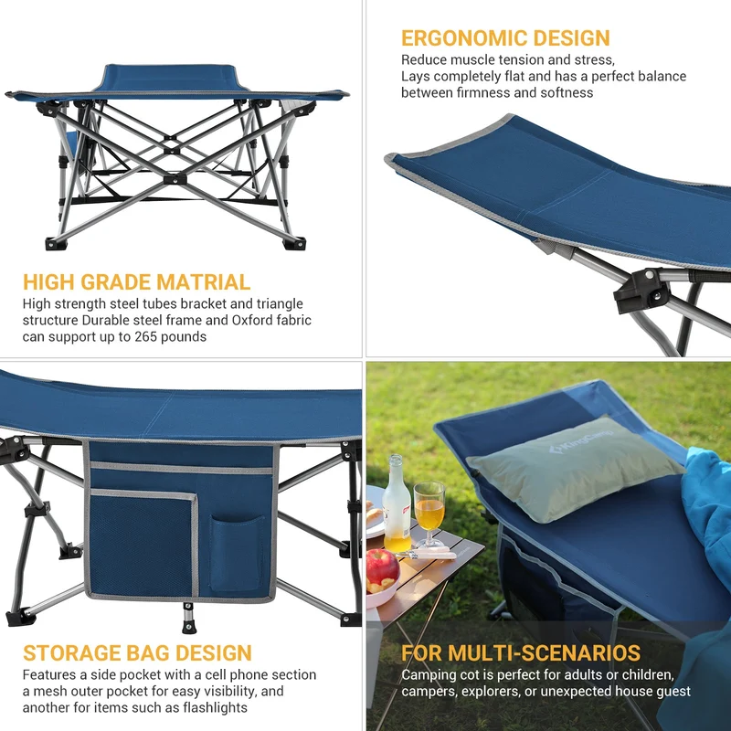 Oversized Heavy Duty Camping Cot