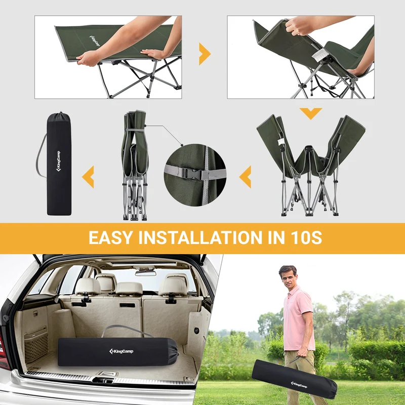 Oversized Heavy Duty Camping Cot