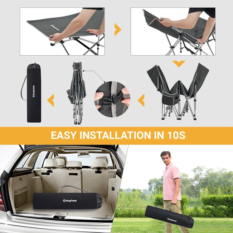 Oversized Heavy Duty Camping Cot