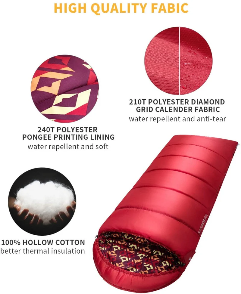 3 Season Camping Sleeping Bag