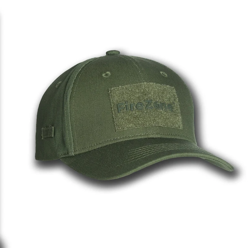 Baseball Cap Mütze mit Patchfläche & Karabiner für Feuerwehr,THW & Outdoor & Jagd