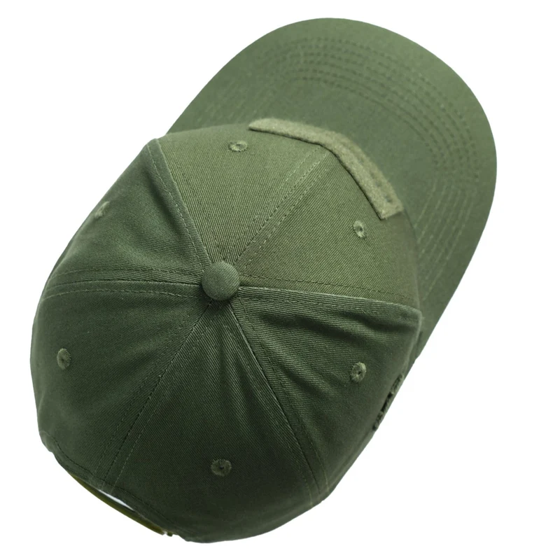 Baseball Cap Mütze mit Patchfläche & Karabiner für Feuerwehr,THW & Outdoor & Jagd