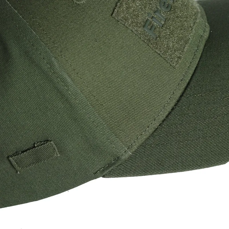 Baseball Cap Mütze mit Patchfläche & Karabiner für Feuerwehr,THW & Outdoor & Jagd
