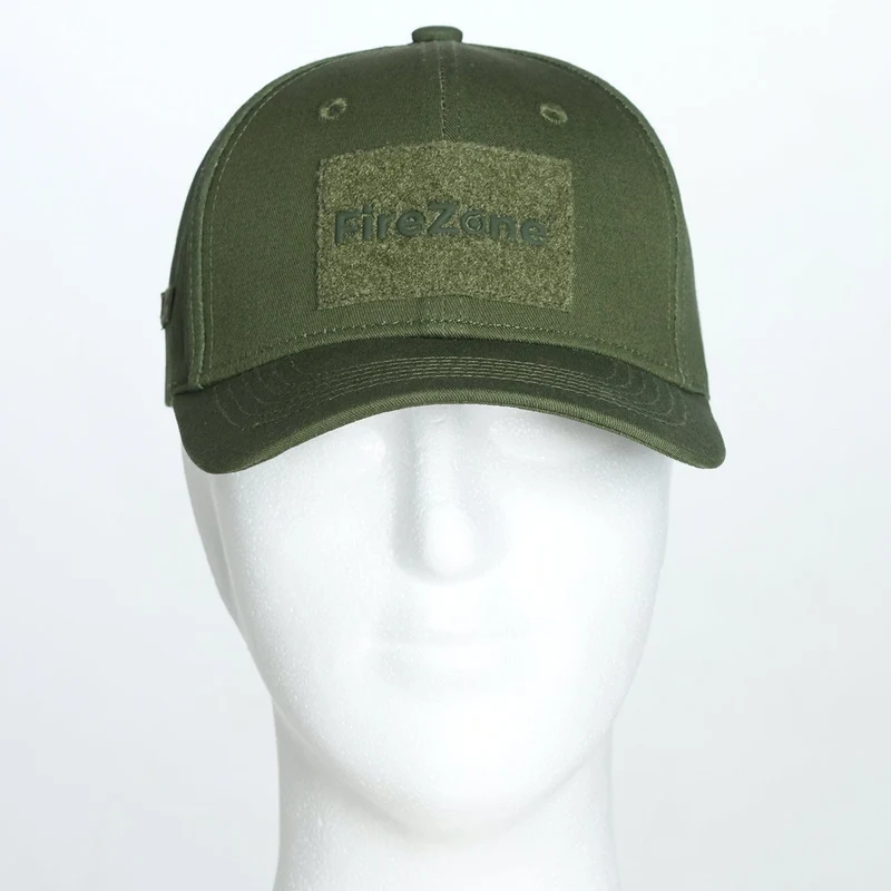 Baseball Cap Mütze mit Patchfläche & Karabiner für Feuerwehr,THW & Outdoor & Jagd