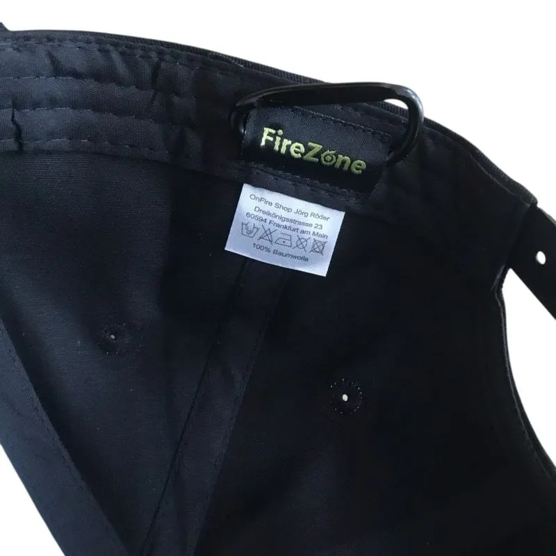 Baseball Cap Mütze mit Patchfläche & Karabiner für Feuerwehr,THW & Outdoor & Jagd