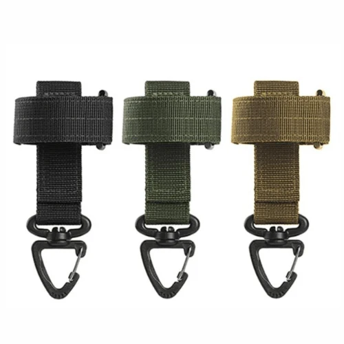 Taktische Molle Halterung für Handschuhe, Paracord & Tools mit Karabiner