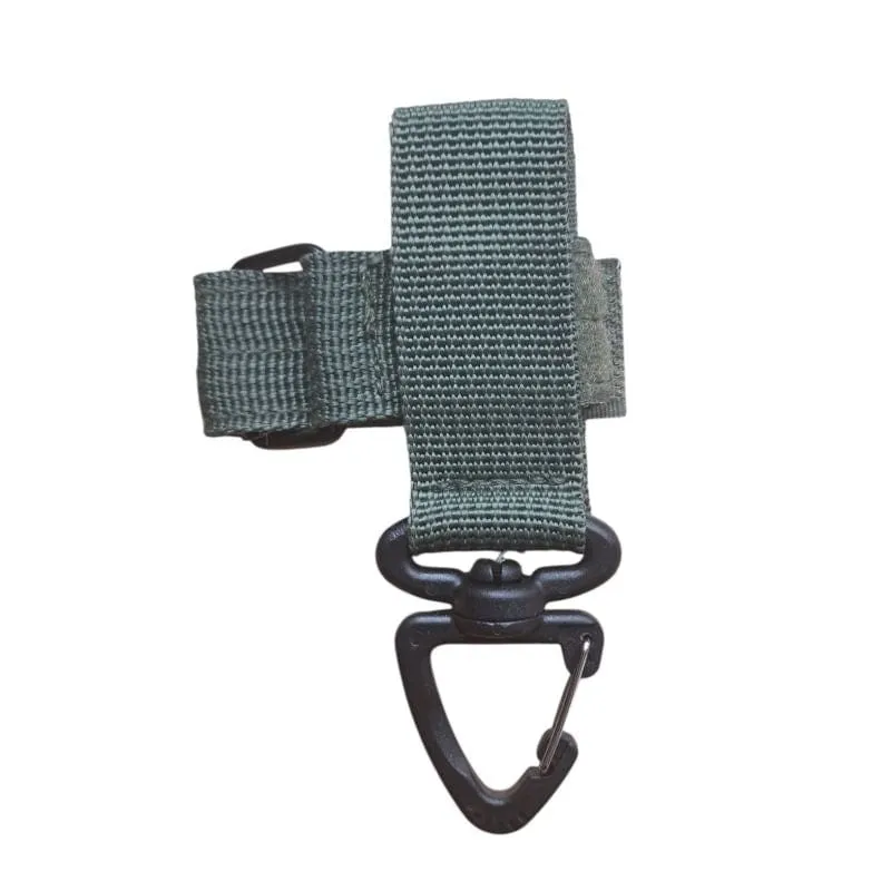 Taktische Molle Halterung für Handschuhe, Paracord & Tools mit Karabiner