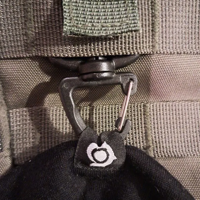Taktische Molle Halterung für Handschuhe, Paracord & Tools mit Karabiner