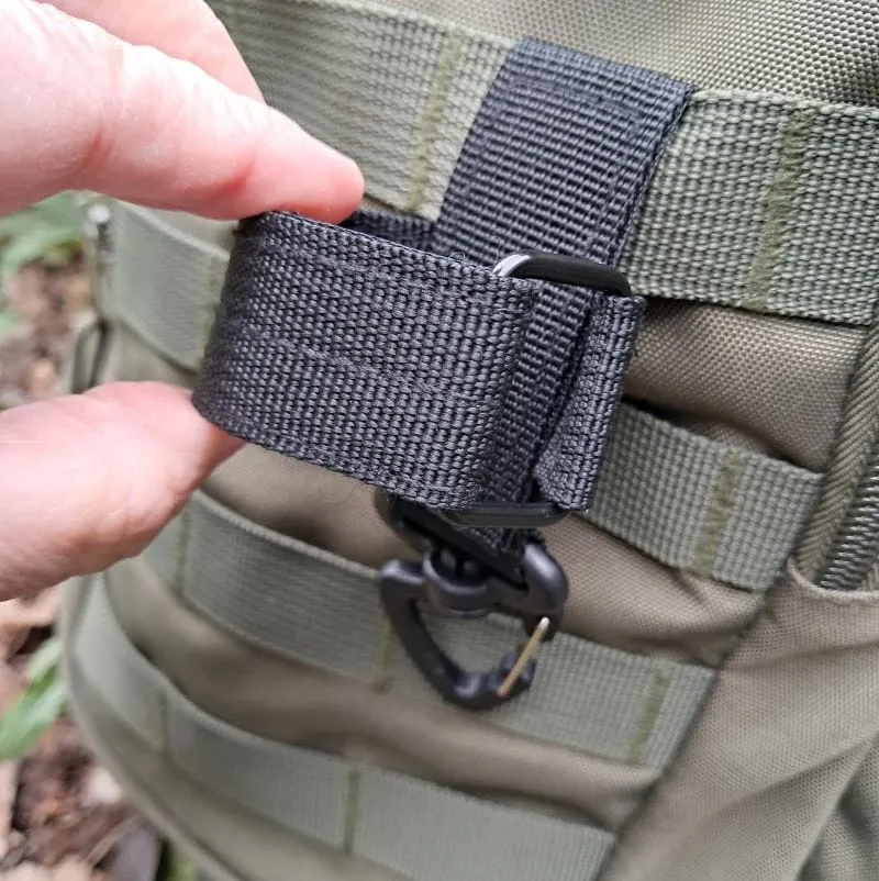 Taktische Molle Halterung für Handschuhe, Paracord & Tools mit Karabiner