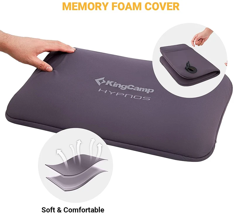 Inflatable Pillow with Removable Cover