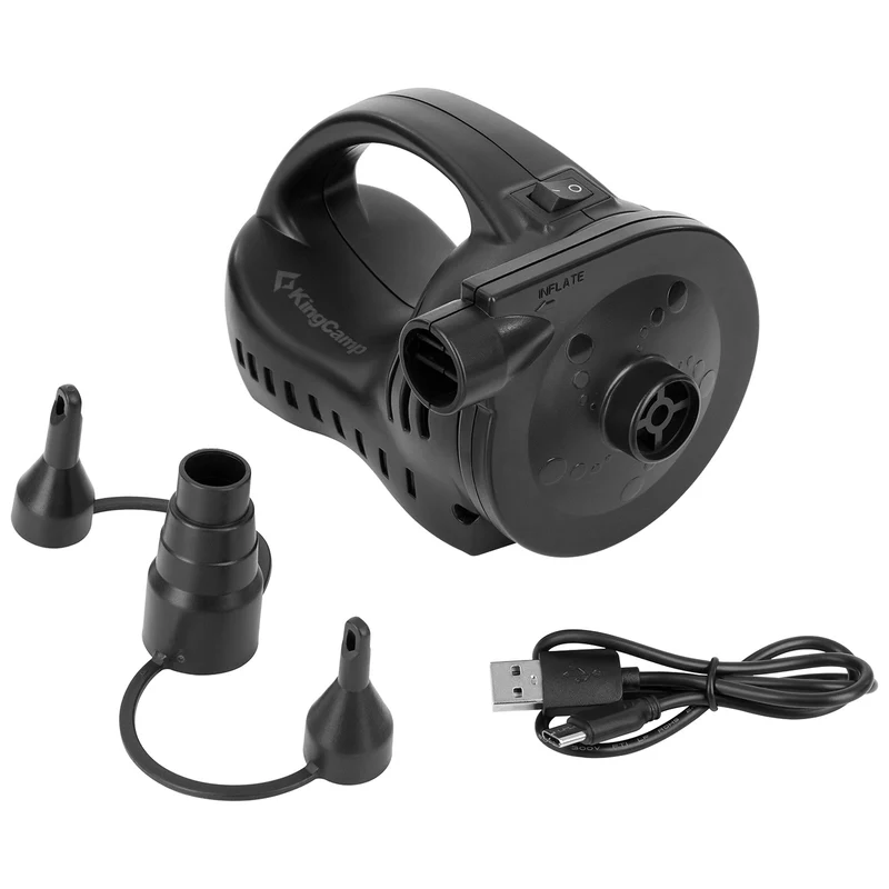 Electric Inflator Deflator Air Mattress Pump