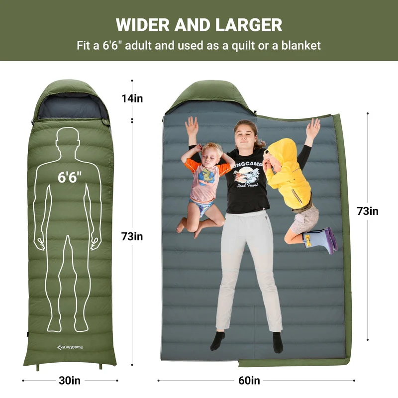 37F Duck Down Sleeping Bag