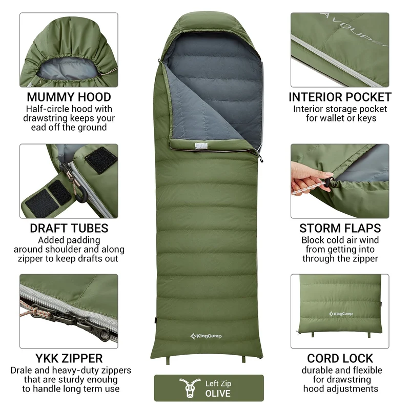 37F Duck Down Sleeping Bag