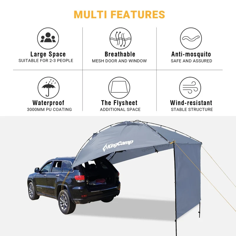 SUV Awning Shelter Tent for Camping