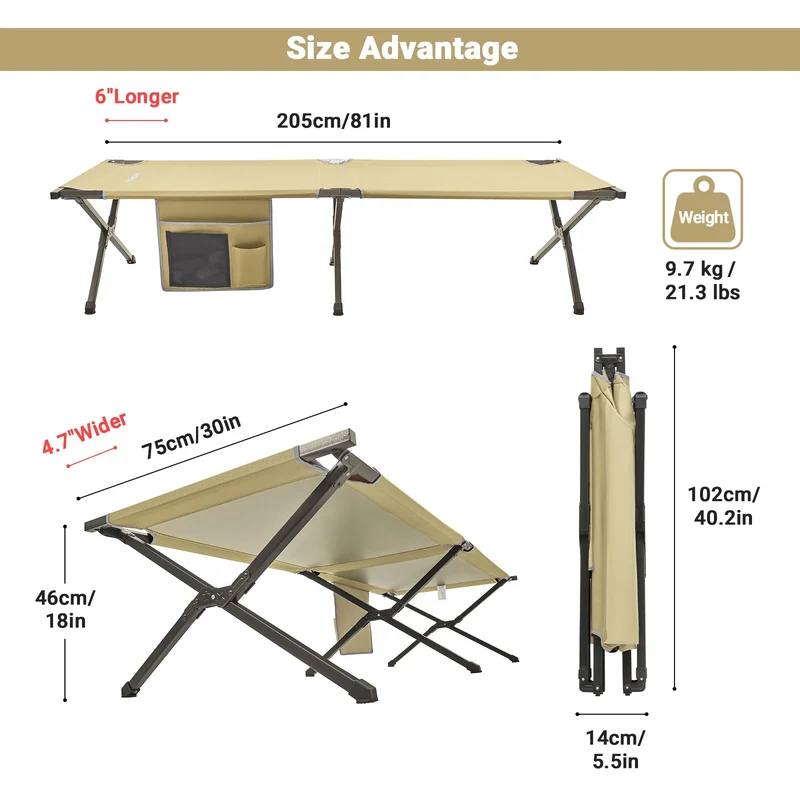 Portable Heavy Duty Cot