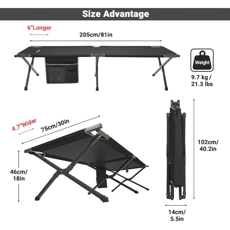 Portable Heavy Duty Cot