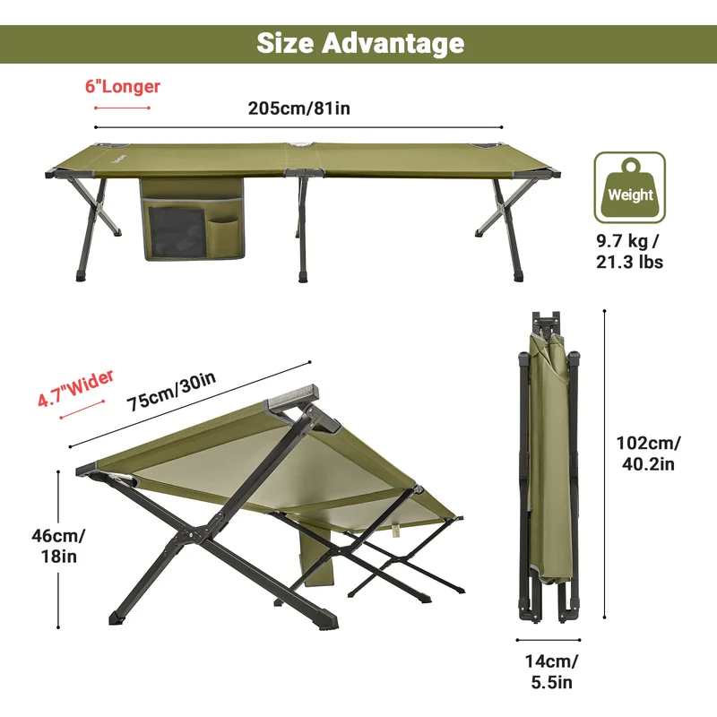 Portable Heavy Duty Cot