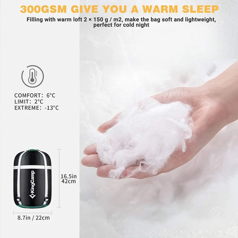 36F 3 Season Camping Sleeping Bag