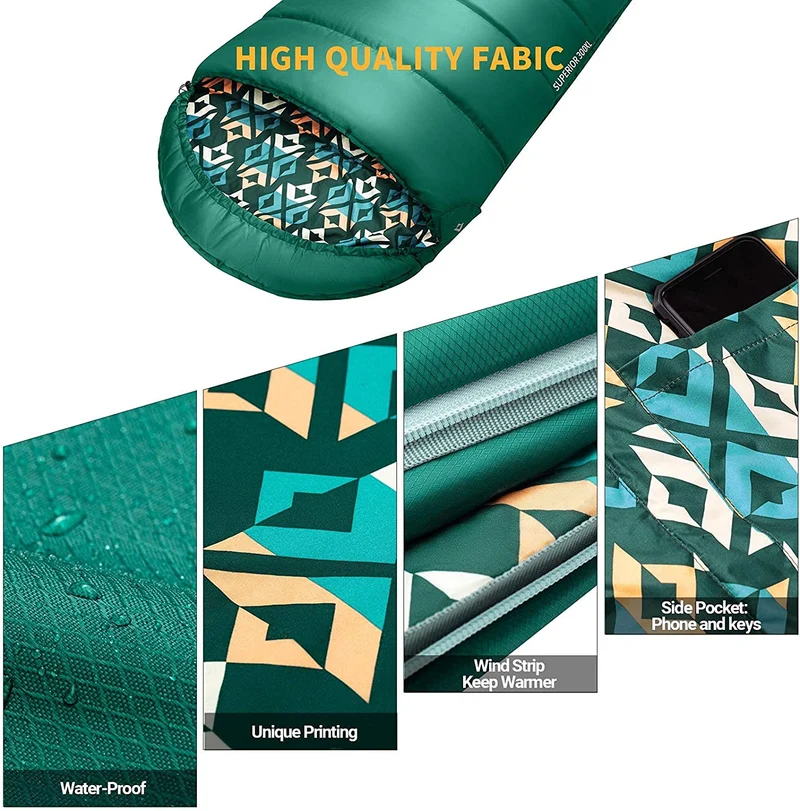 36F 3 Season Camping Sleeping Bag