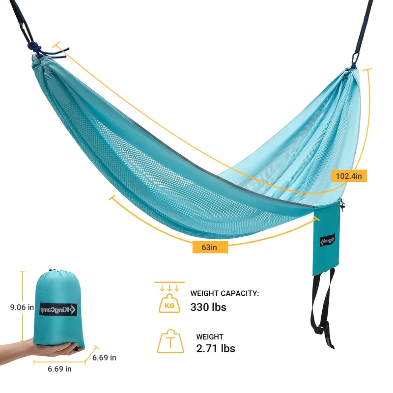 Single Breathable Lightweight Hammock