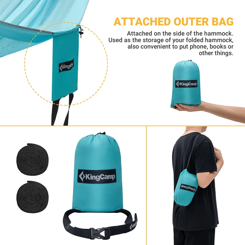 Single Breathable Lightweight Hammock