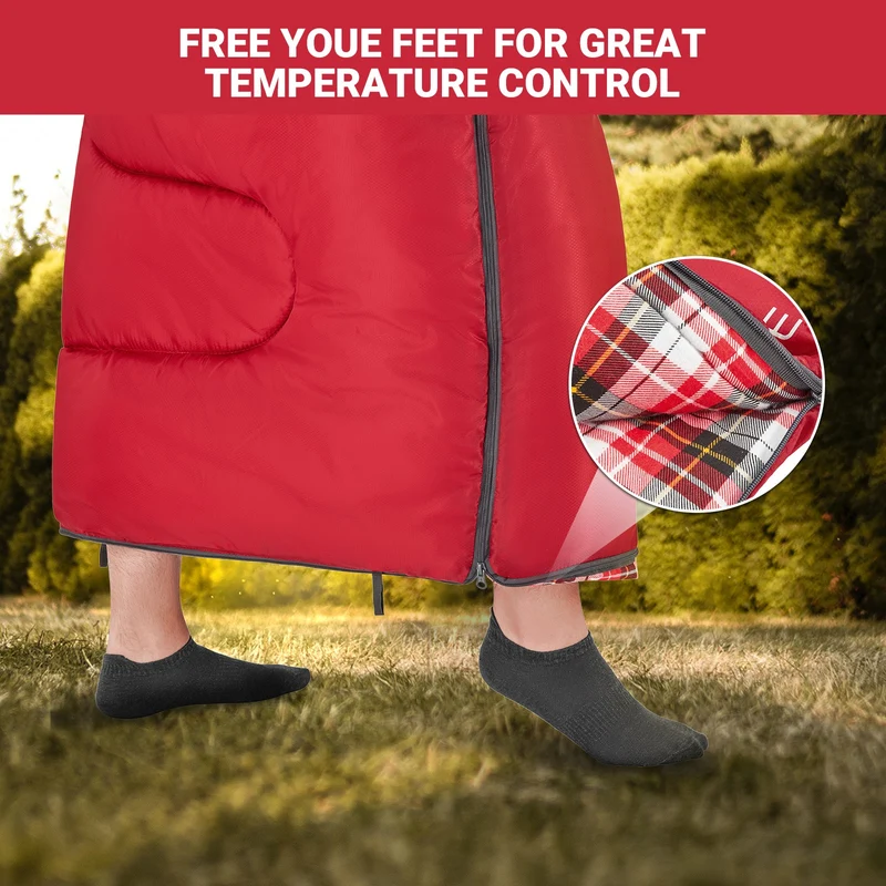 32F 3 Season Cotton Flannel Sleeping Bag