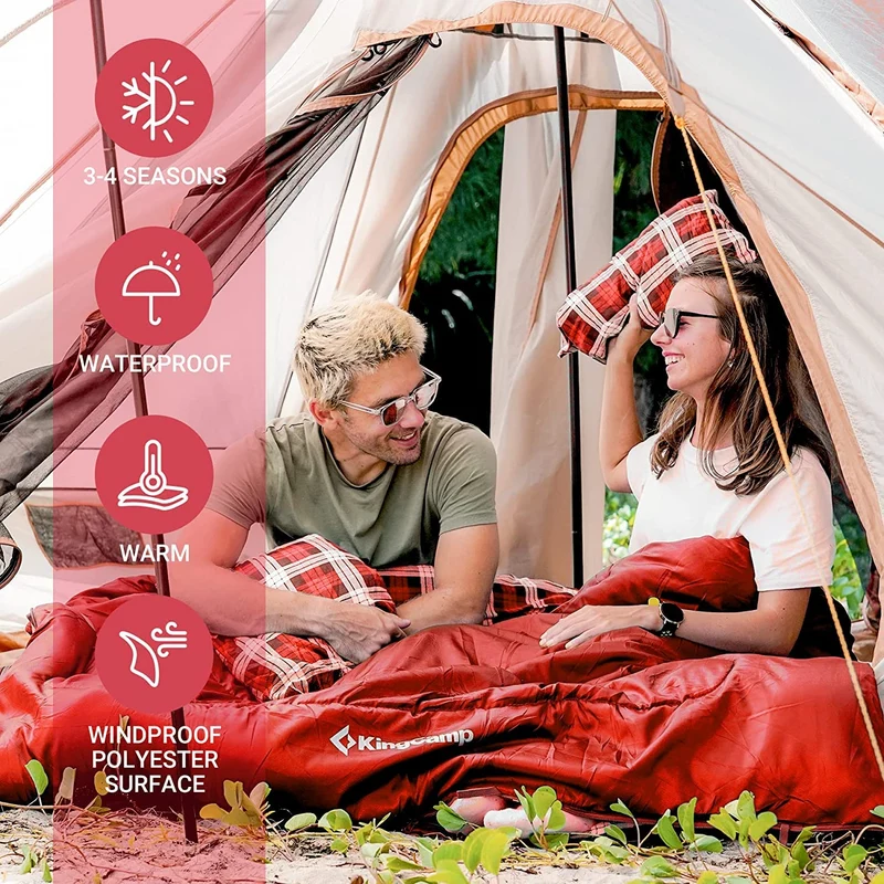 35F 3 Season Double Sleeping Bag