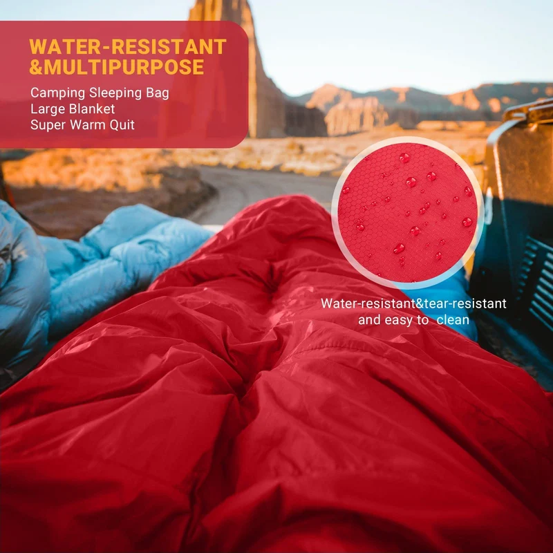 35F 3 Season Double Sleeping Bag