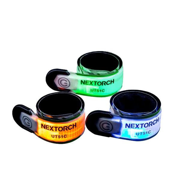 UT51C GRÜN/BLAU/ORANGE blinkendes Warn-Signalband