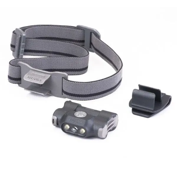 ECO STAR 48 Lumen LED Clip- und Kopflampe Farbe: schwarz