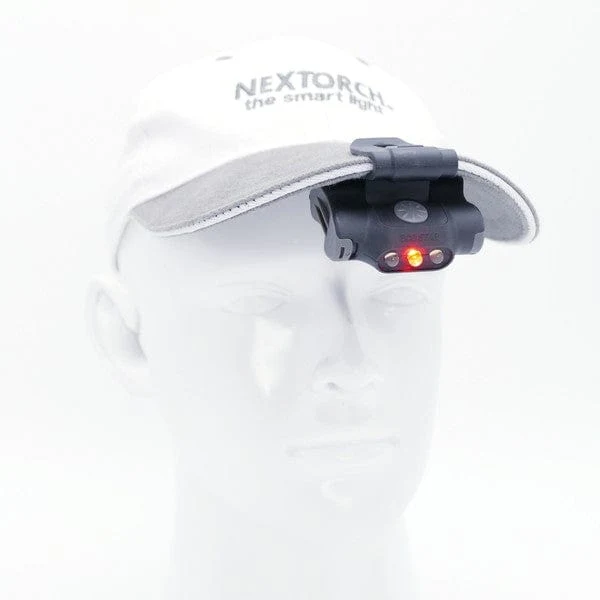 ECO STAR 48 Lumen LED Clip- und Kopflampe Farbe: schwarz