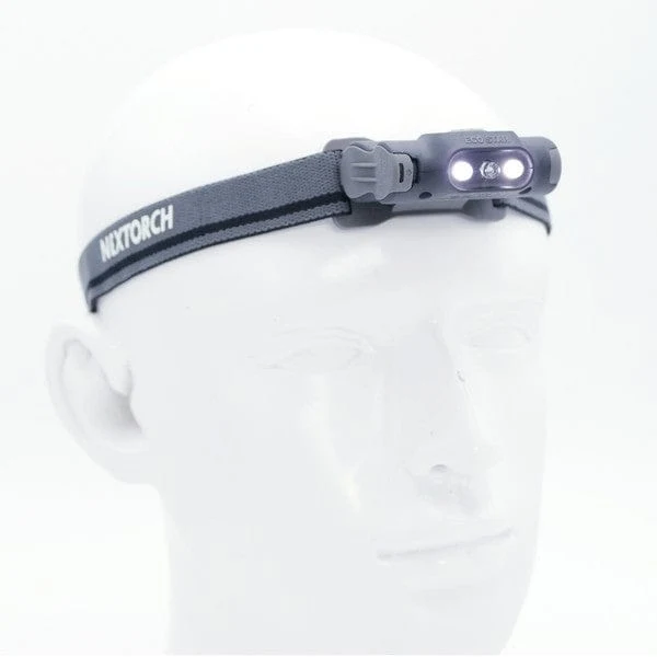 ECO STAR 48 Lumen LED Clip- und Kopflampe Farbe: schwarz
