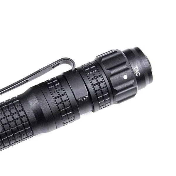 TA22 - Slim Line Tactical LED Stift-Taschenlampe, 850 Lumen, Kopf mit Nano- Keramik Glasbrecher, Stroboskopfunktion