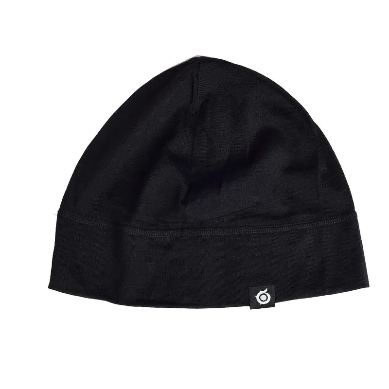 Ultraleichte wärmende Pocket Mütze Beanie aus 100% Merinowolle