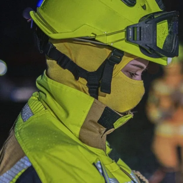 Flammschutz Haube Waldbrand für FFP2/FFP3 Maske, 1-lagig