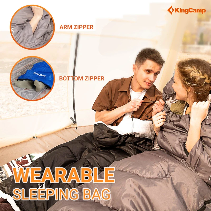 45F 3-4 Season Flannel Sleeping Bag