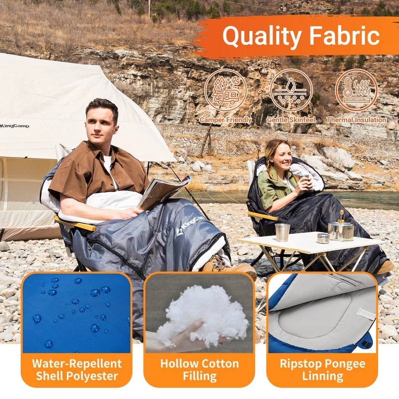 45F 3-4 Season Flannel Sleeping Bag
