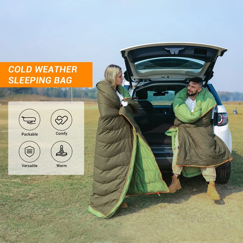 0 Degree Recycled Down & Cotton Sleeping Bag