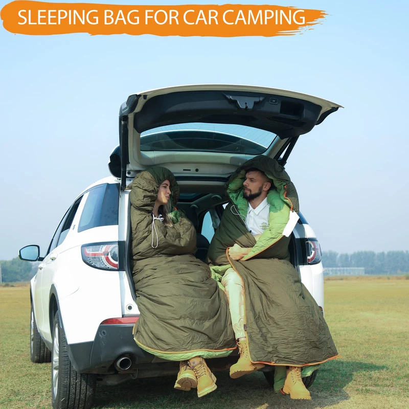 0 Degree Recycled Down & Cotton Sleeping Bag