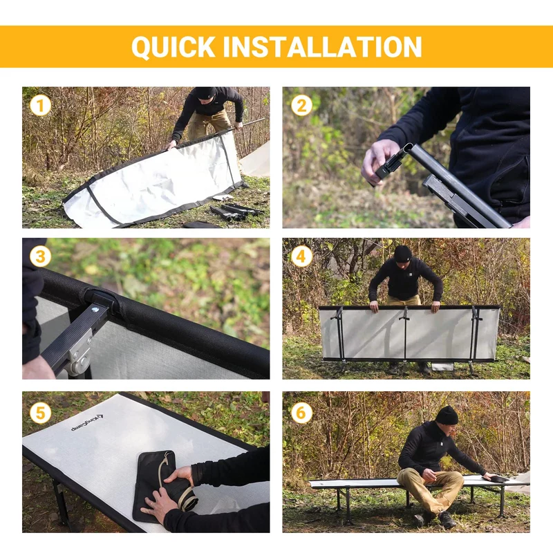Extra Long Portable Ultralight Cot