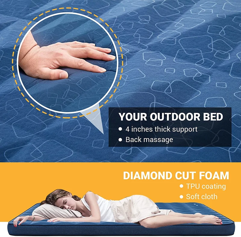 Freedom 3D DUO 10 Double Self-Inflating Camping Pad