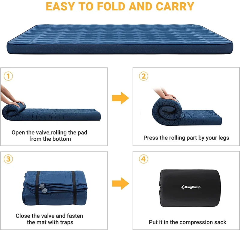 Freedom 3D DUO 10 Double Self-Inflating Camping Pad