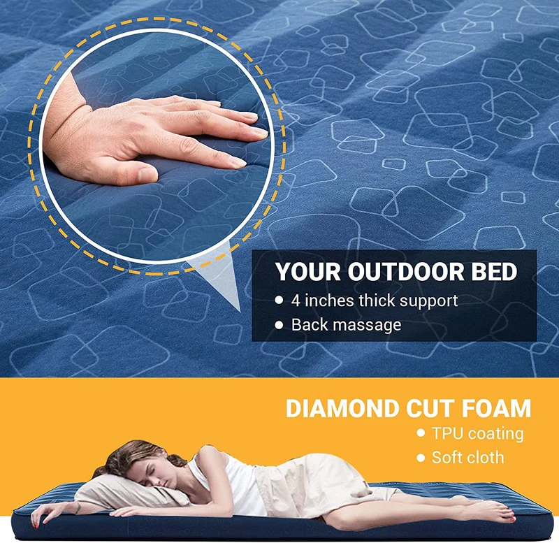 Freedom 3D 10 Single Self-Inflating Camping Pad
